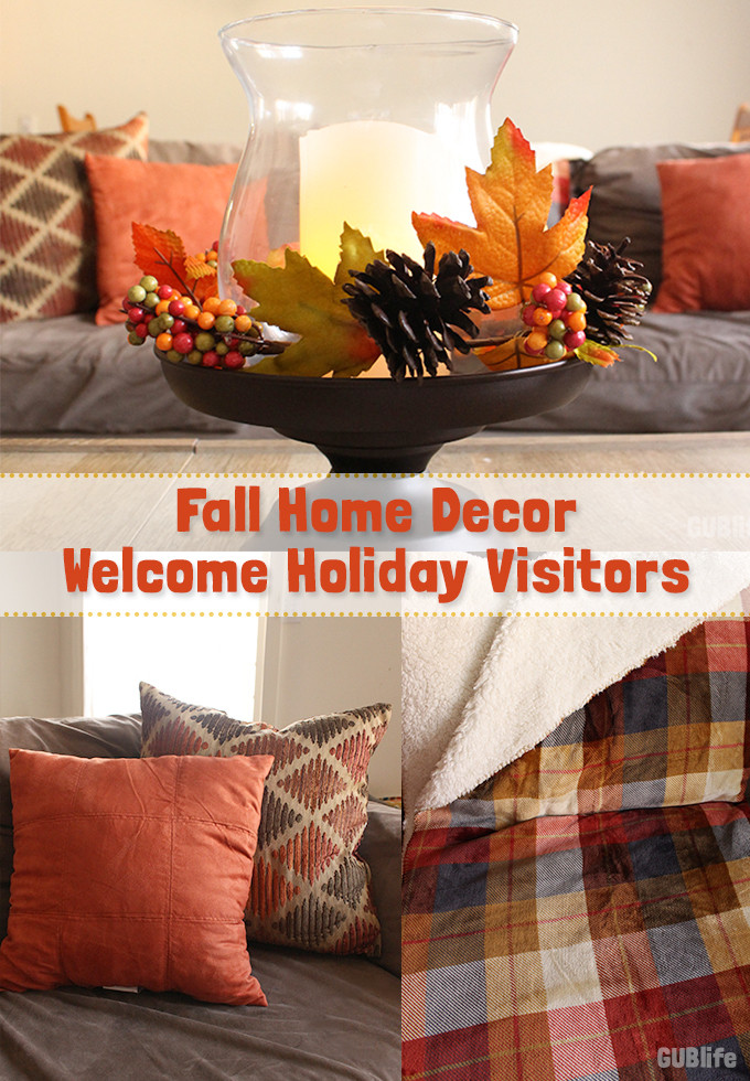 Walmart Fall Decor
 Fall Home Decor Wel e Holiday Visitors GUBlife