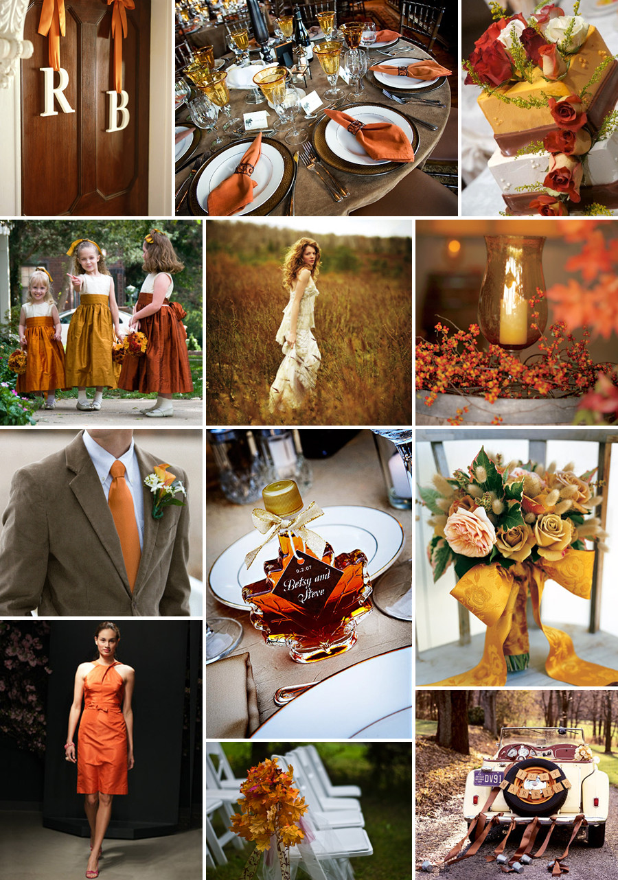 Wedding Themes Ideas For Fall
 Bridal Basics Fall Wedding Reception Decorating Idea
