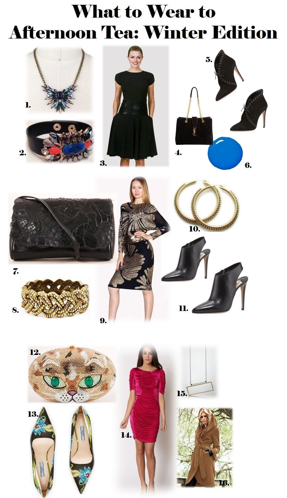 What To Wear To A Party In Winter
 What to Wear to Afternoon Tea The Winter Edition