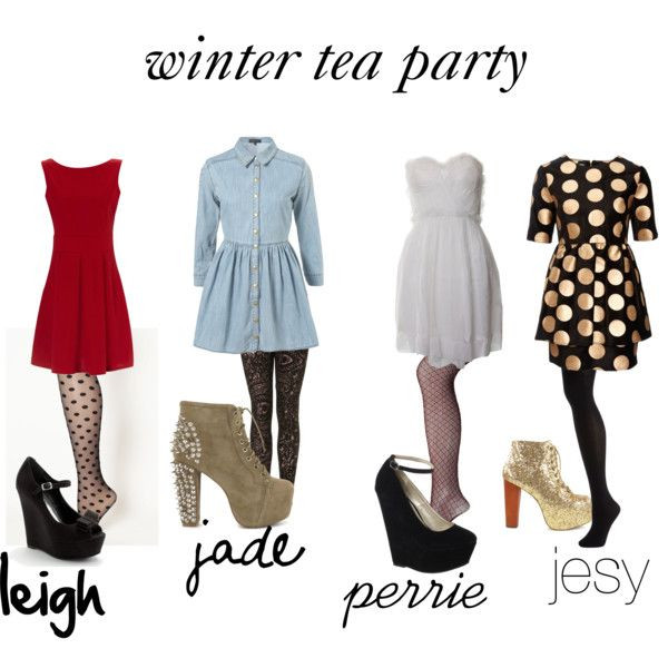 What To Wear To A Party In Winter
 winter tea party