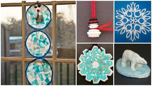 Winter Arts And Crafts
 5 wild winter art projects for kids