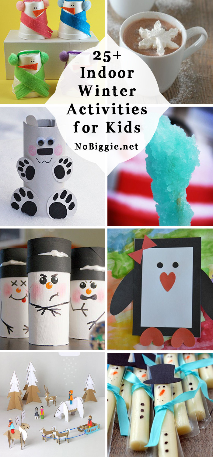 Winter Crafts For Kindergarten
 25 Indoor Winter Activities for Kids