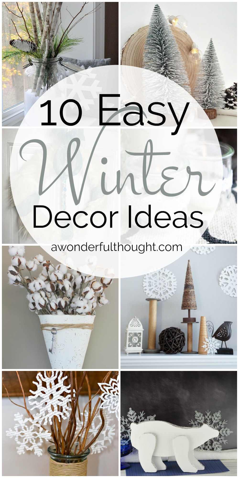 Winter Decor Pinterest
 10 Easy Winter Decor Ideas