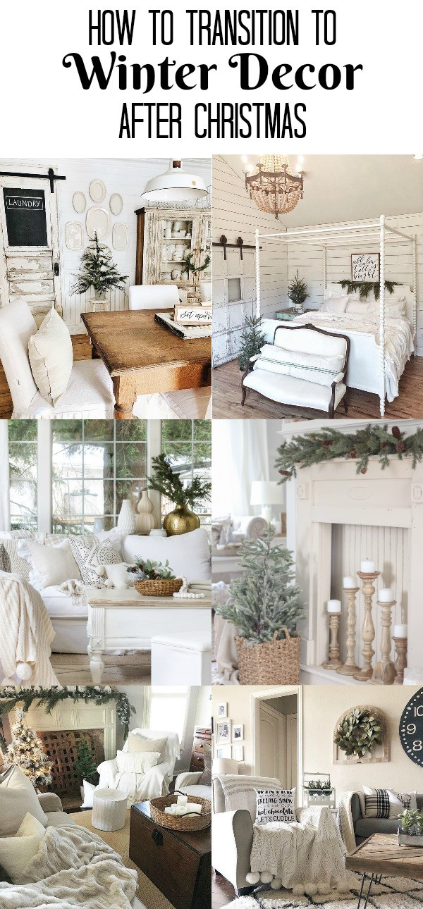 Winter Decor Pinterest
 How to Transition from Christmas to Winter Decor Beauty