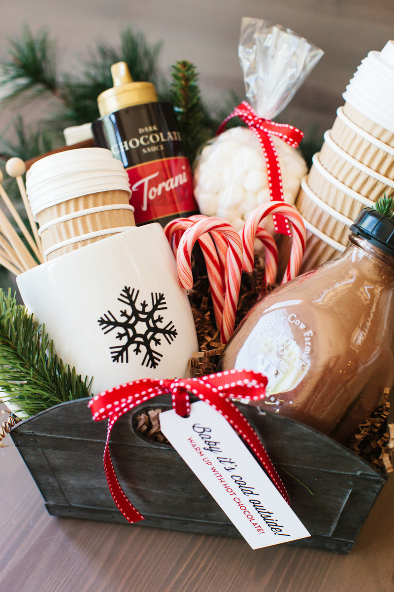 Winter Gift Ideas
 The Perfect Hot Cocoa Gift Basket