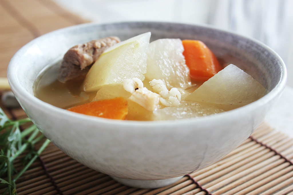 Winter Melon Soup Recipe
 Winter Melon with Barley Soup