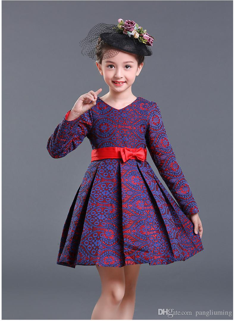 Winter Wear Design
 2018 New Design Children Winter Dress Kids Clothes