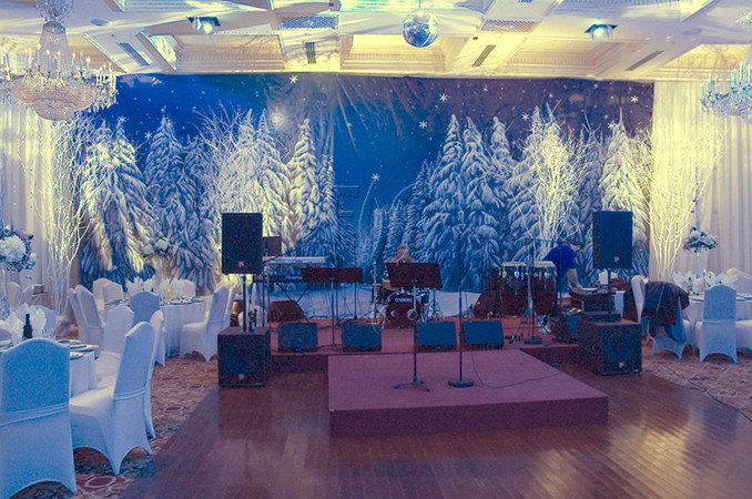 Winter Wonderland Backdrop Ideas
 Corporate Event Decor Gallery Design & Decorations for