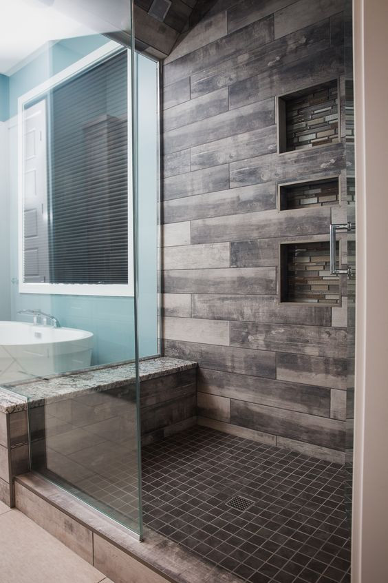 Wood Look Tile Bathrooms
 30 Gorgeous Ideas To Refresh Your Bathroom DigsDigs
