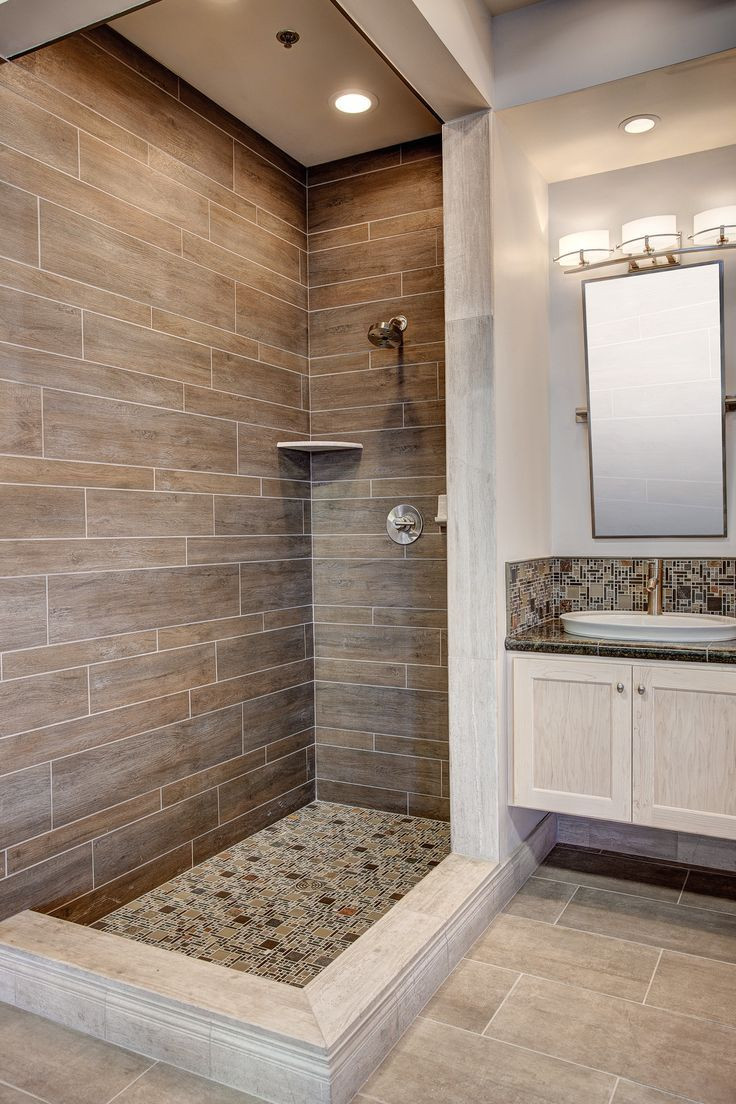 Wood Look Tile Bathrooms
 20 Amazing Bathrooms With Wood Like Tile