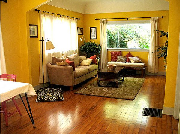 Yellow Walls Living Room
 Yellow living room design ideas