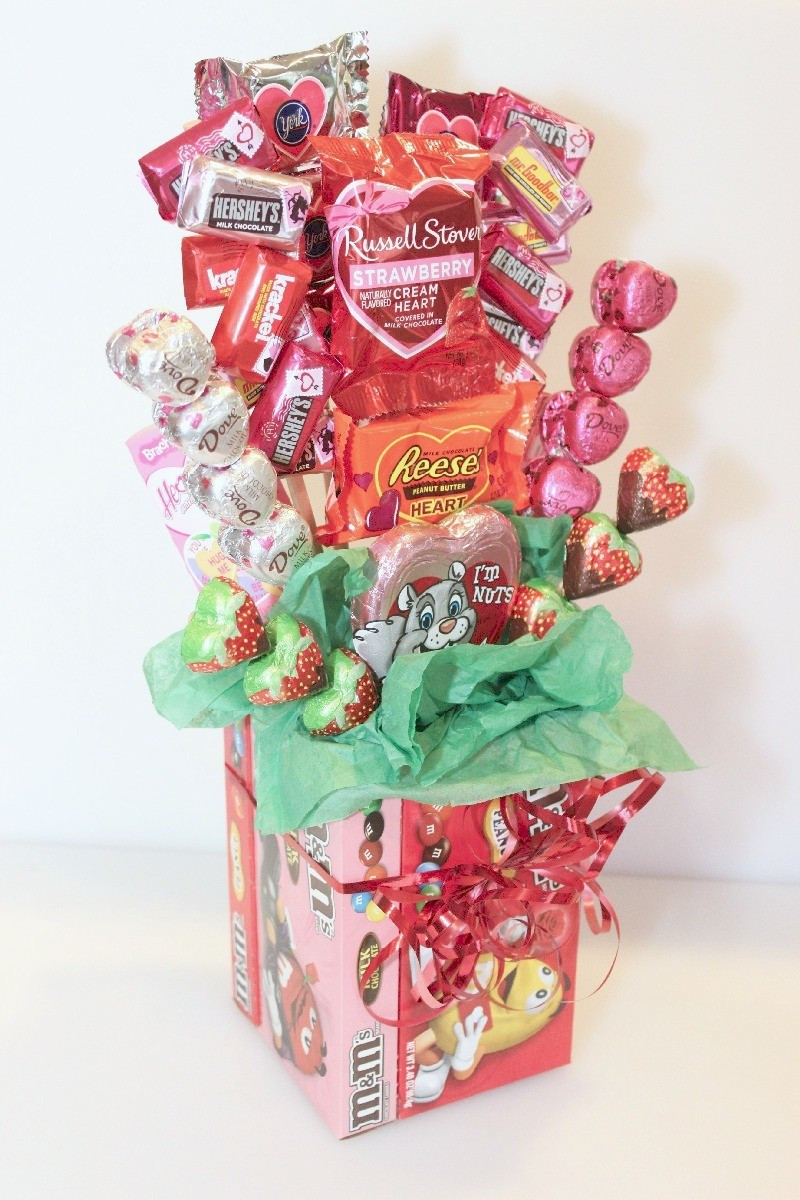 Best Valentines Day Candy
 Making a Valentine s Day Candy Bouquet