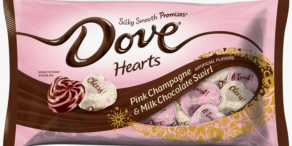 Best Valentines Day Candy
 Dove Chocolate Releases Pink Champagne & Milk Chocolate