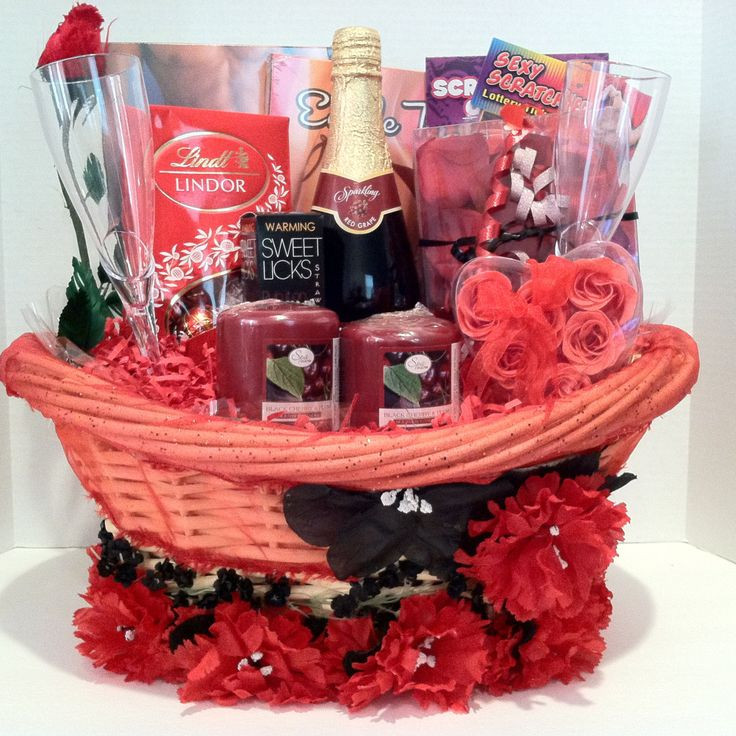 Box Valentine'S Day Gift Ideas
 47 best Romantic Evening Baskets images on Pinterest