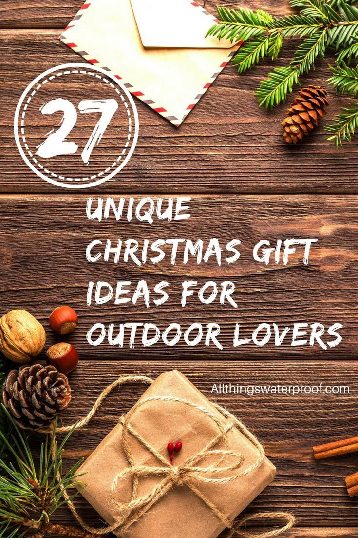 Camping Gift Ideas For Couples
 27 Unique Christmas Gift Ideas for Outdoor Lovers