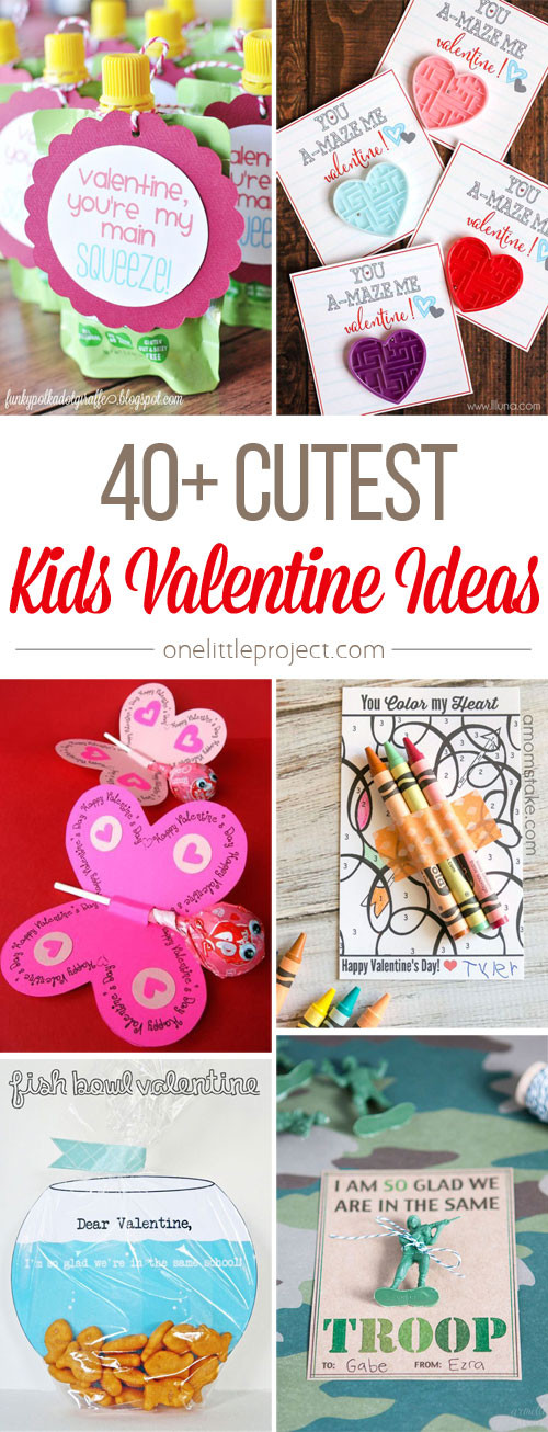 Child Valentine Gift Ideas
 40 Cute Valentine Ideas for Kids
