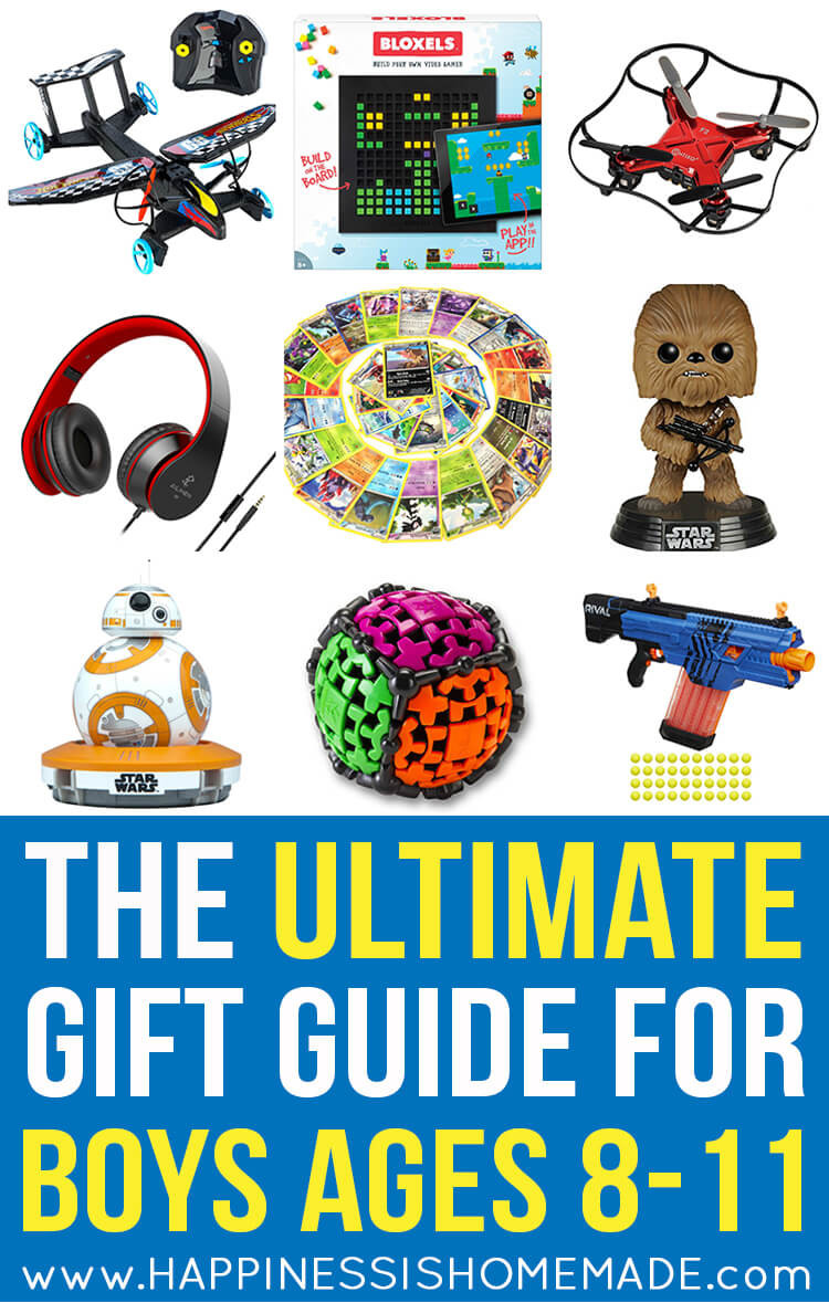 Cool Gift Ideas For Boys
 The Best Gift Ideas for Boys Ages 8 11 Happiness is Homemade