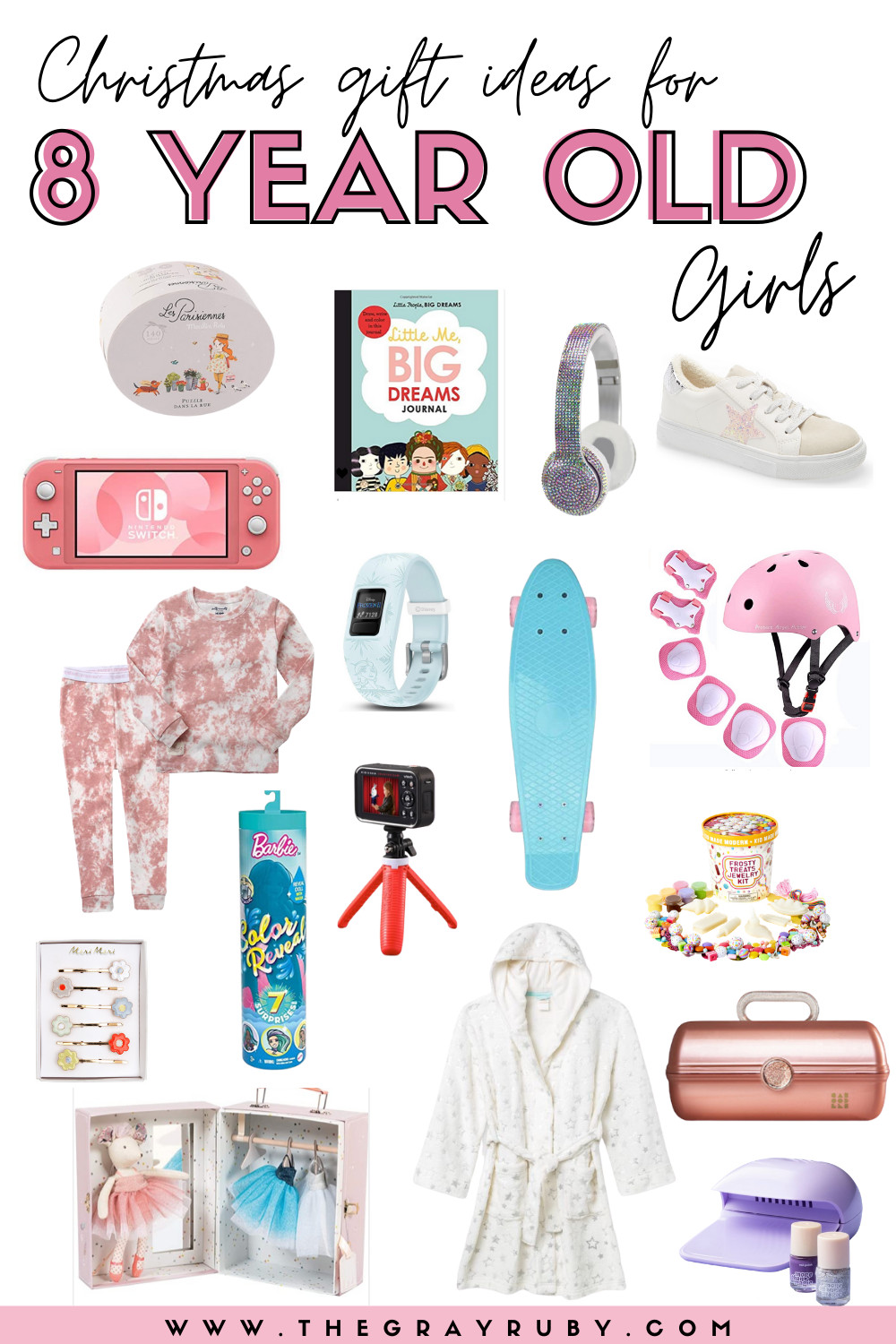 Cool Gift Ideas For Girls
 Christmas Gift Ideas for 8 Year Old Girls The Gray Ruby