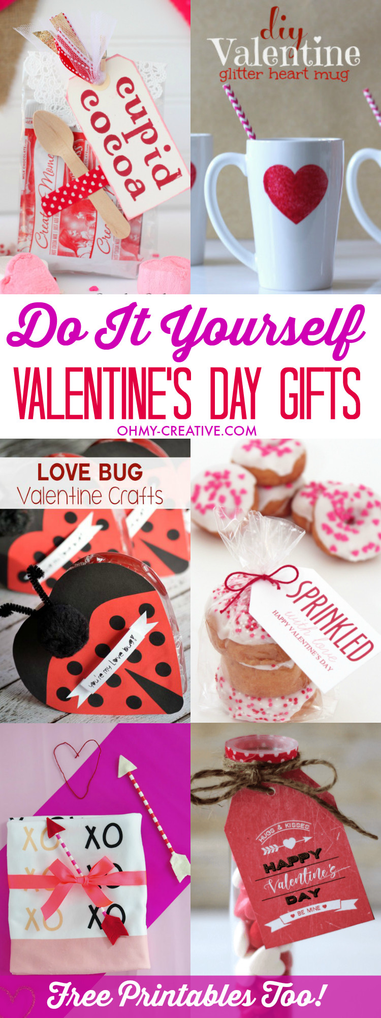 Do It Yourself Valentine Gift Ideas
 Do It Yourself Valentine s Day Gifts Oh My Creative