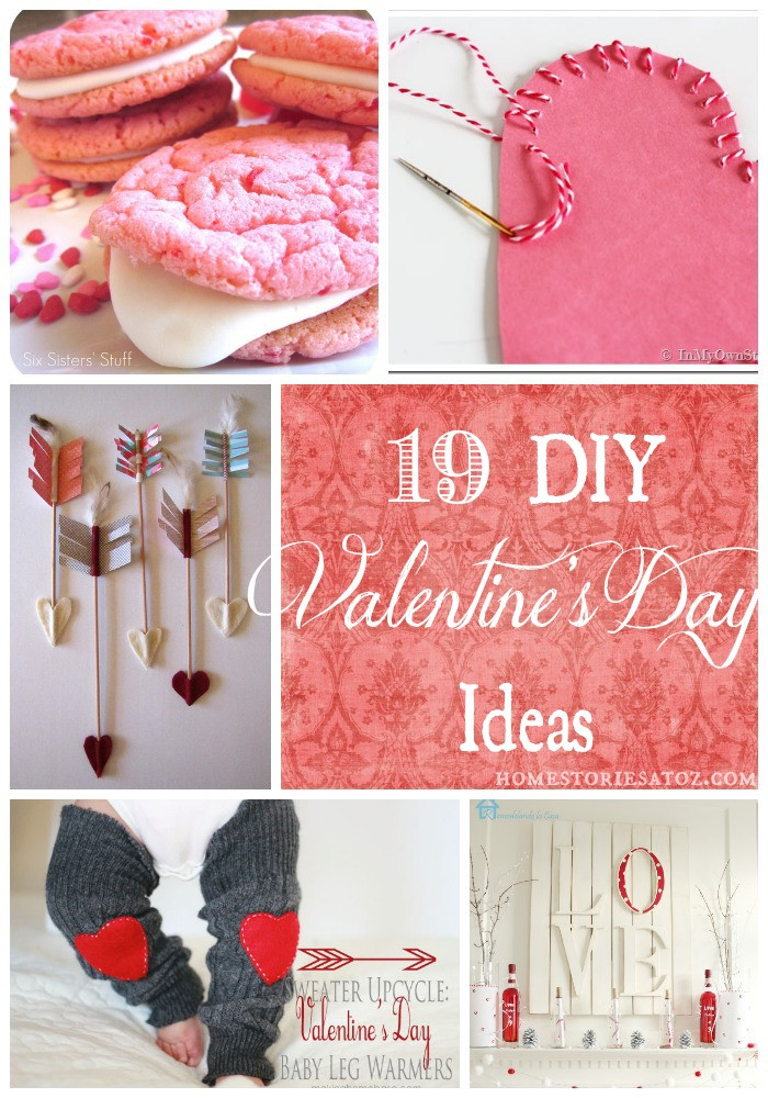 Do It Yourself Valentine Gift Ideas
 19 Easy DIY Valenine’s Day Ideas