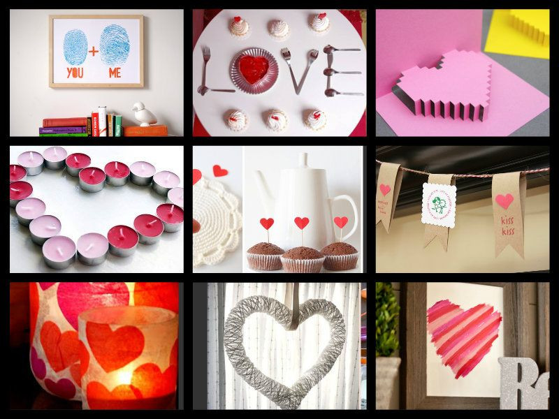 Do It Yourself Valentine Gift Ideas
 12 Do It Yourself Home Decor Valentine Ideas