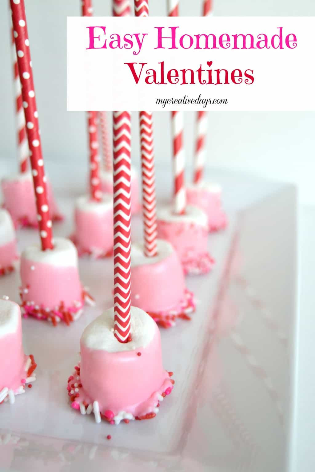 Easy To Make Valentine Gift Ideas
 Homemade Valentines Marshmallow Treat Gifts My Creative