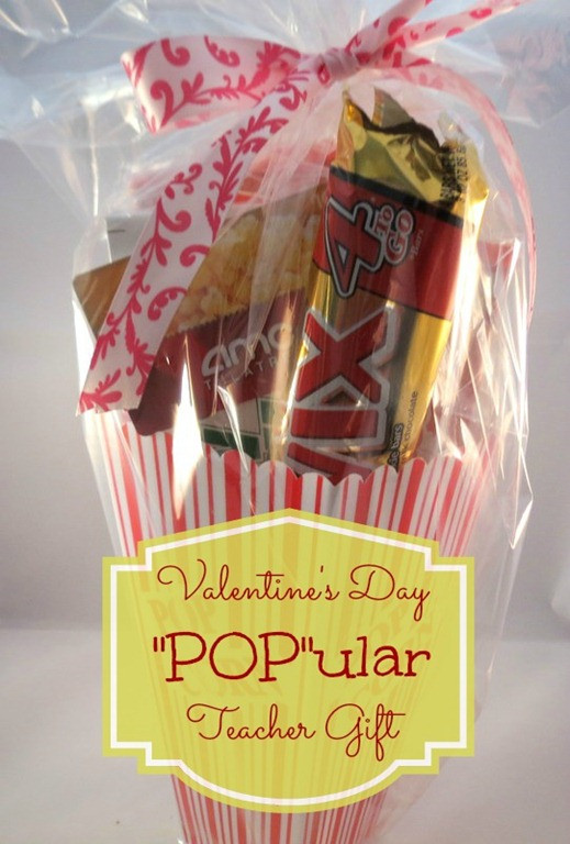 Funny Valentine Gift Ideas
 "Pop" ular Valentine Teacher Gift Idea