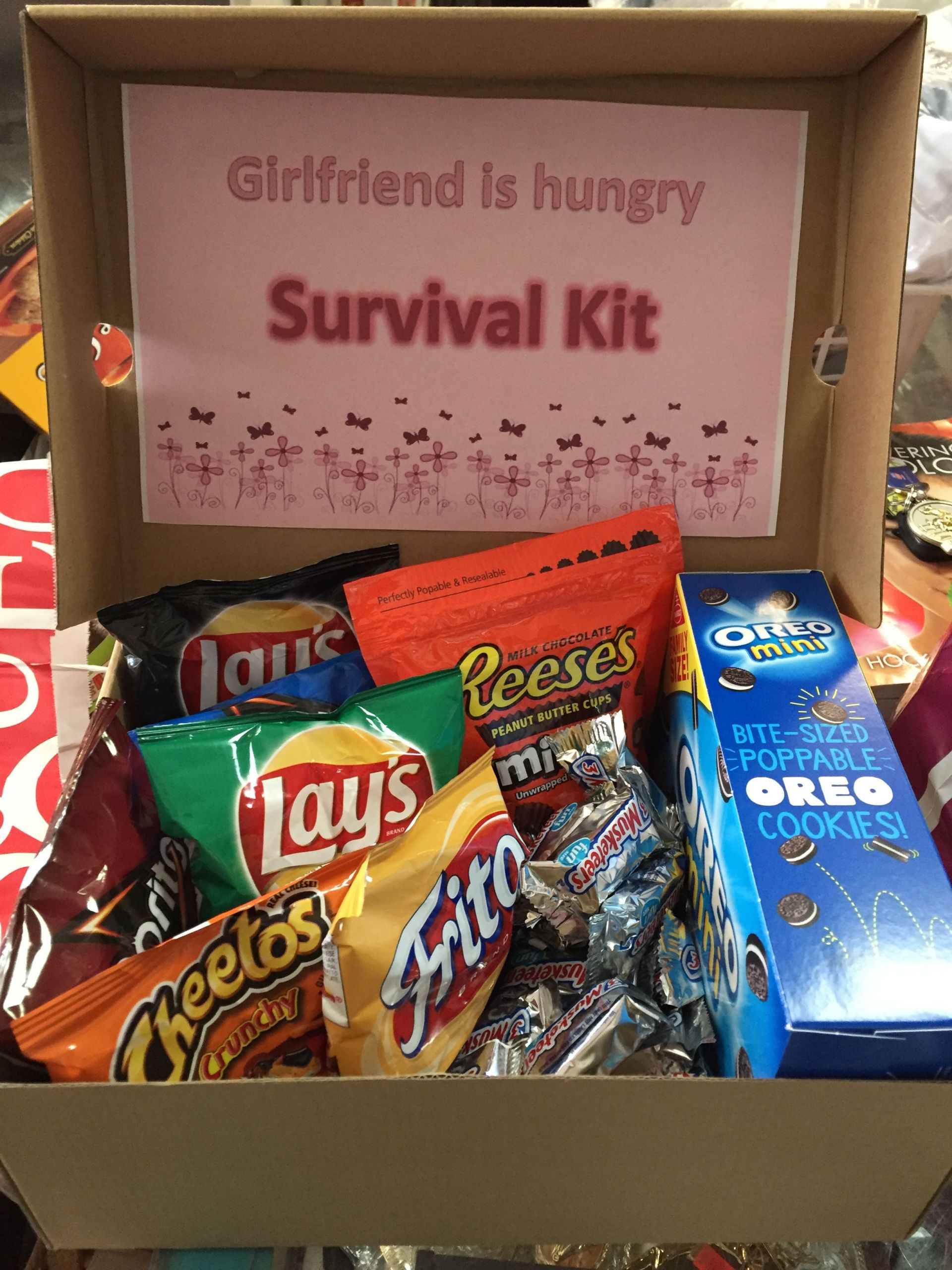 Gift Box Ideas For Girlfriend
 You can keep this girlfriend survival kit in your car for