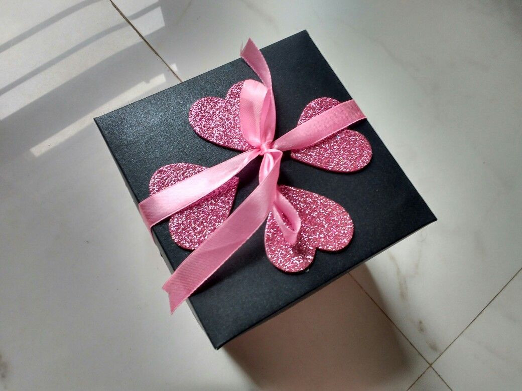 Gift Box Ideas For Girlfriend
 Box card Gift ideas Birthday t for girlfriend