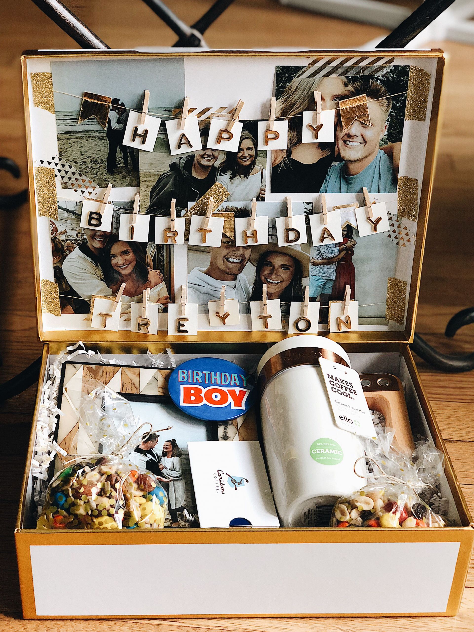 Gift Box Ideas For Girlfriend
 Long Distance Birthday Box for Boyfriend