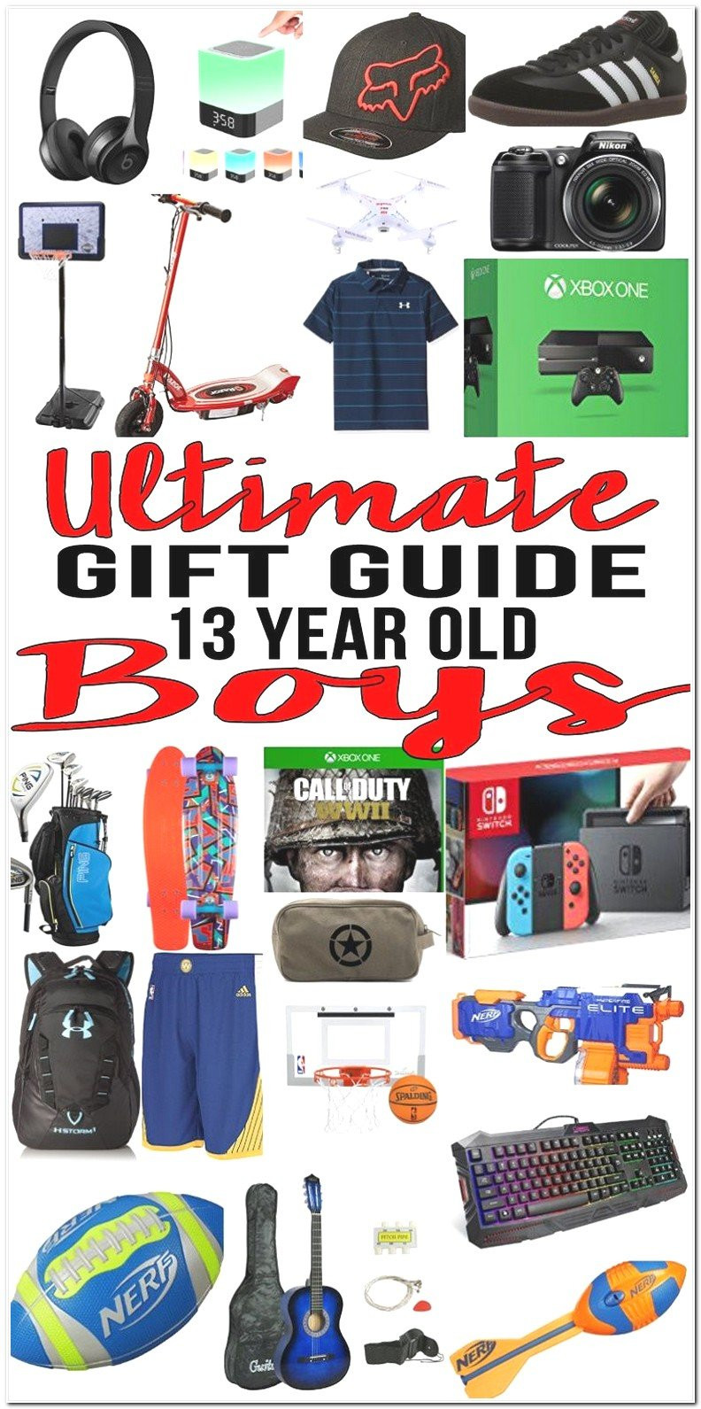 Gift Ideas 13 Year Old Boys
 Christmas List Ideas For 13 Year Olds Boy