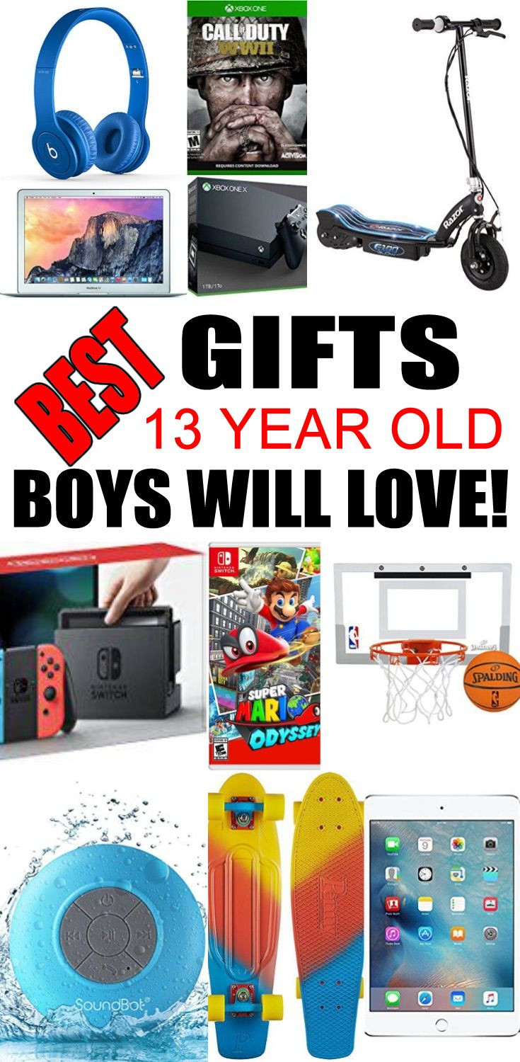 Gift Ideas 13 Year Old Boys
 Pin on Top Kids Birthday Party Ideas