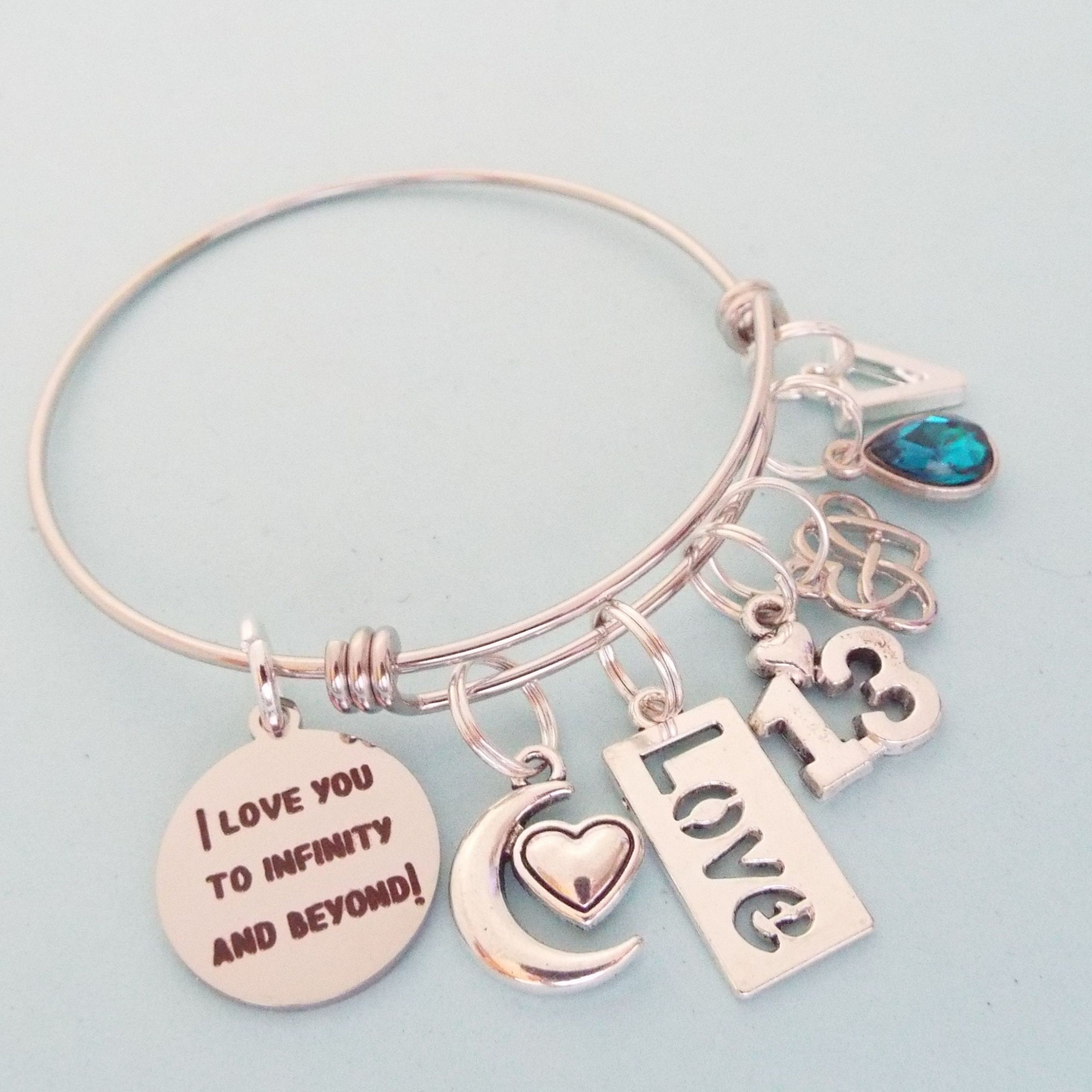 Gift Ideas For 13 Year Old Girls
 13th Birthday Charm Bracelet Birthday Gift for 13 Year