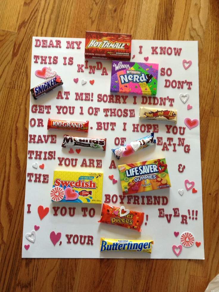 Gift Ideas For Boyfriend On Valentine'S Day
 What I made my boyfriend for Valentines day