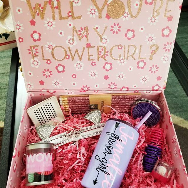 Gift Ideas For Flower Girls
 Flower Girl Personalized Wedding Day Tumbler