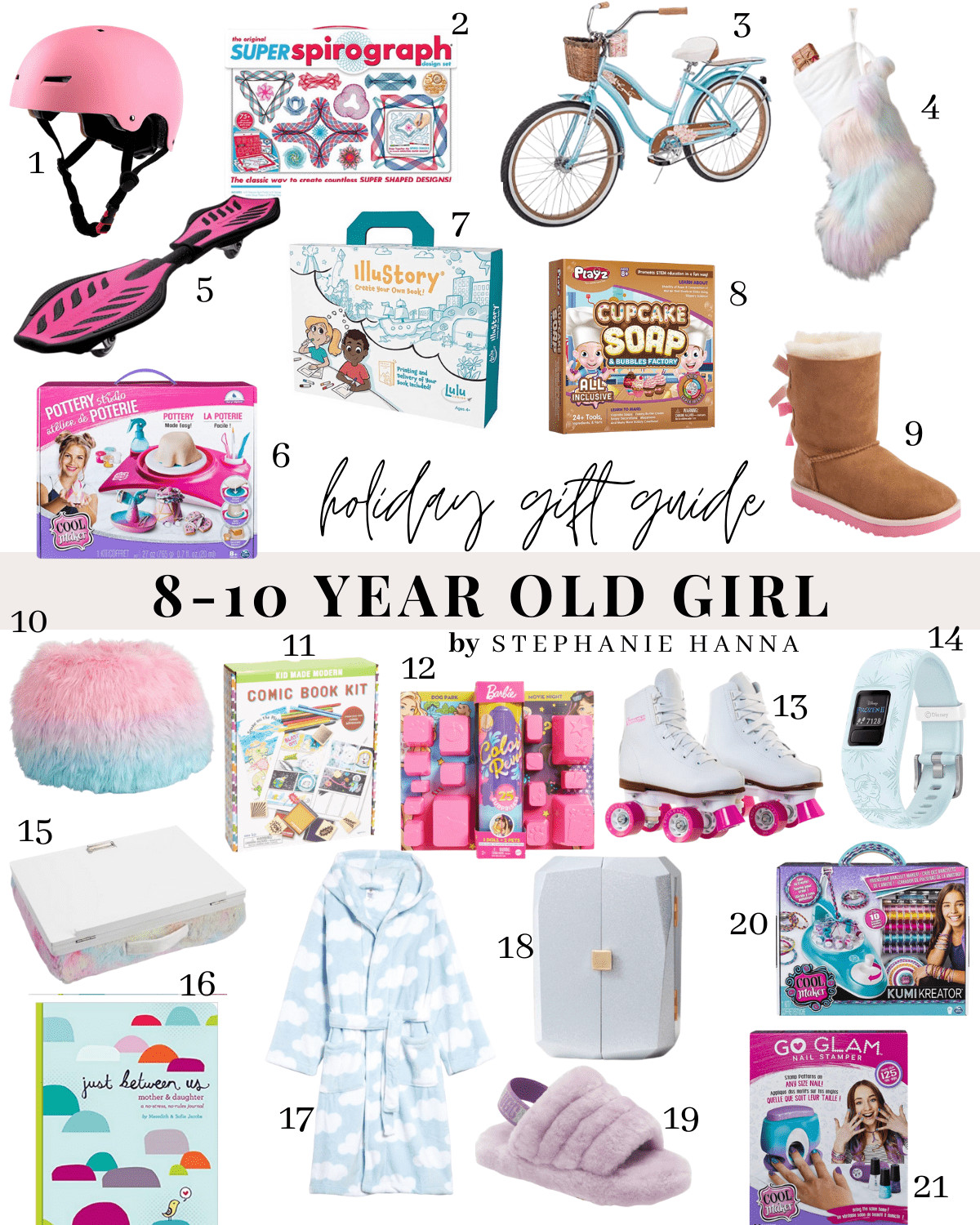 Gift Ideas For Girls 10 Years Old
 Gifts for 8 10 year old Girl – Stephanie Hanna Blog
