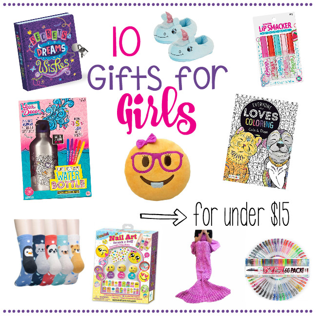 Gift Ideas For Girls Age 10
 10 Gifts for Girls for Under $15 – Fun Squared