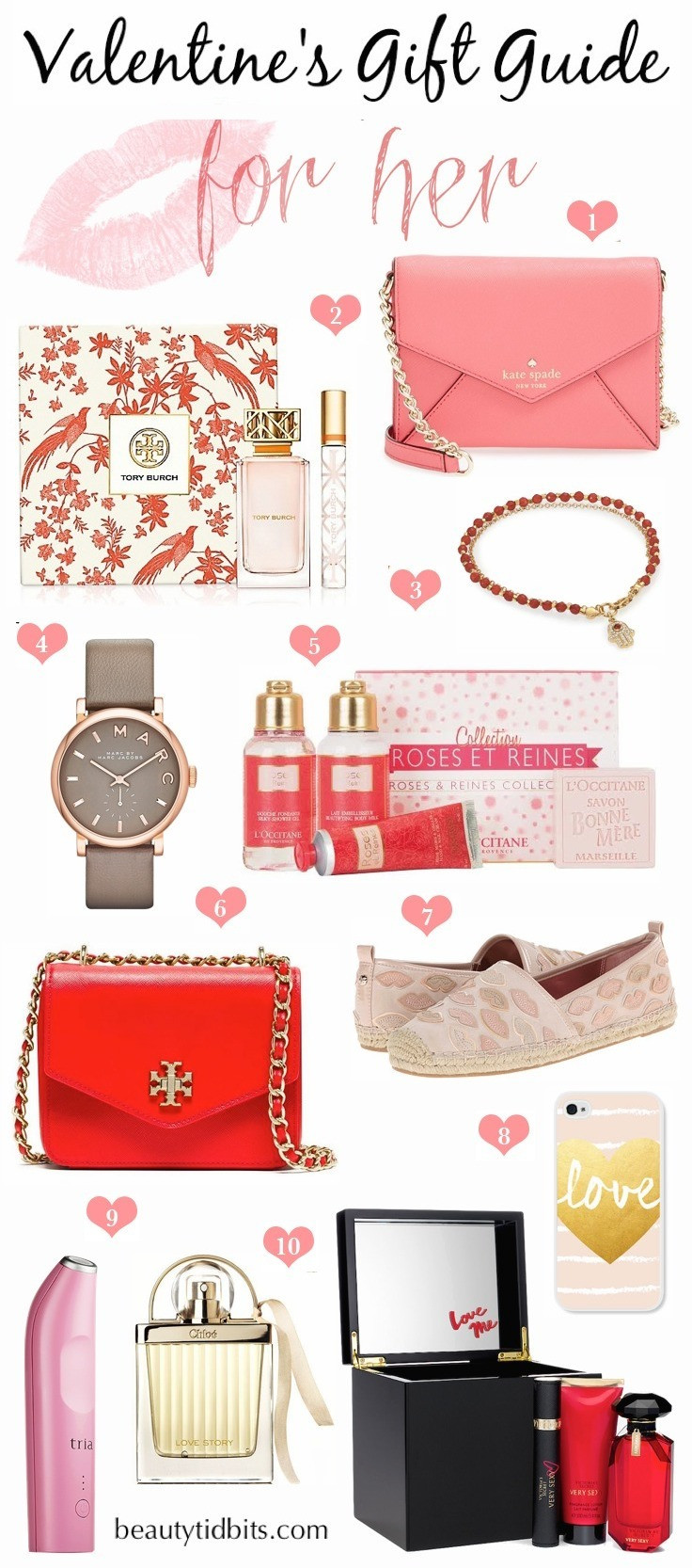Gift Ideas For Her Valentines
 Valentine s Day Gift Guide For Her