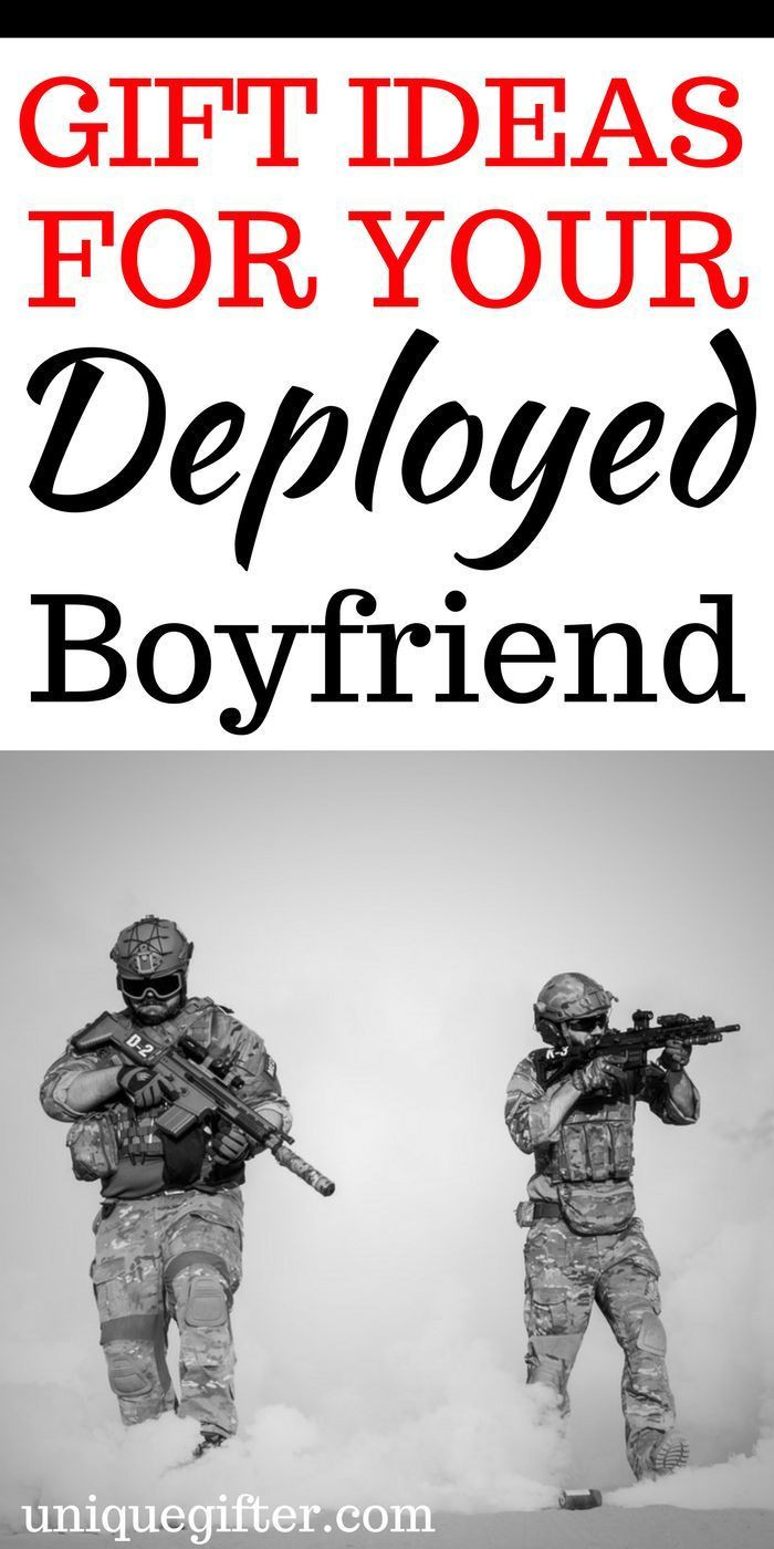 Gift Ideas For Military Boyfriend
 Gift Ideas for my deployed boyfriend
