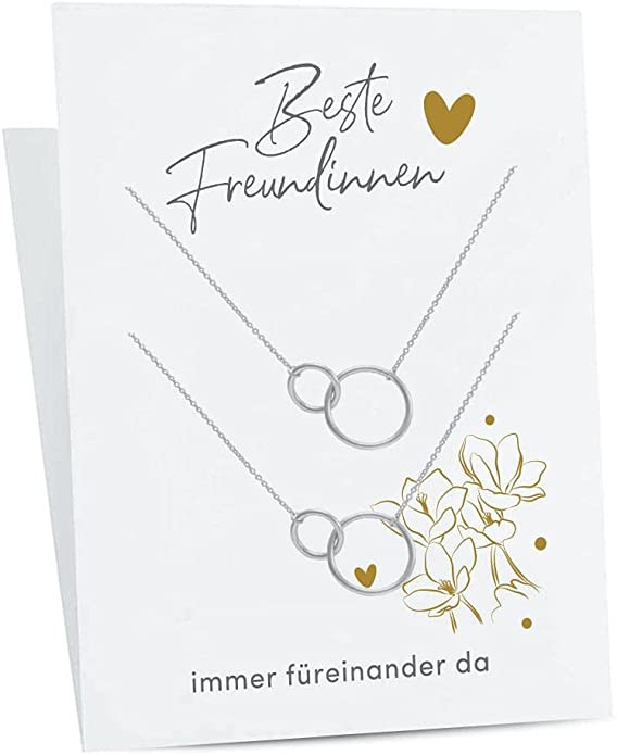 Girlfriend Gift Ideas Amazon
 Himmelsflüsterer Friendship necklace for 2 best friend