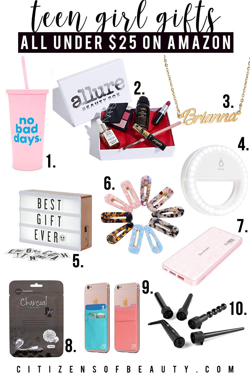 Girlfriend Gift Ideas Amazon
 70 Teen Girl Gifts Under $25 on Amazon Citizens of Beauty