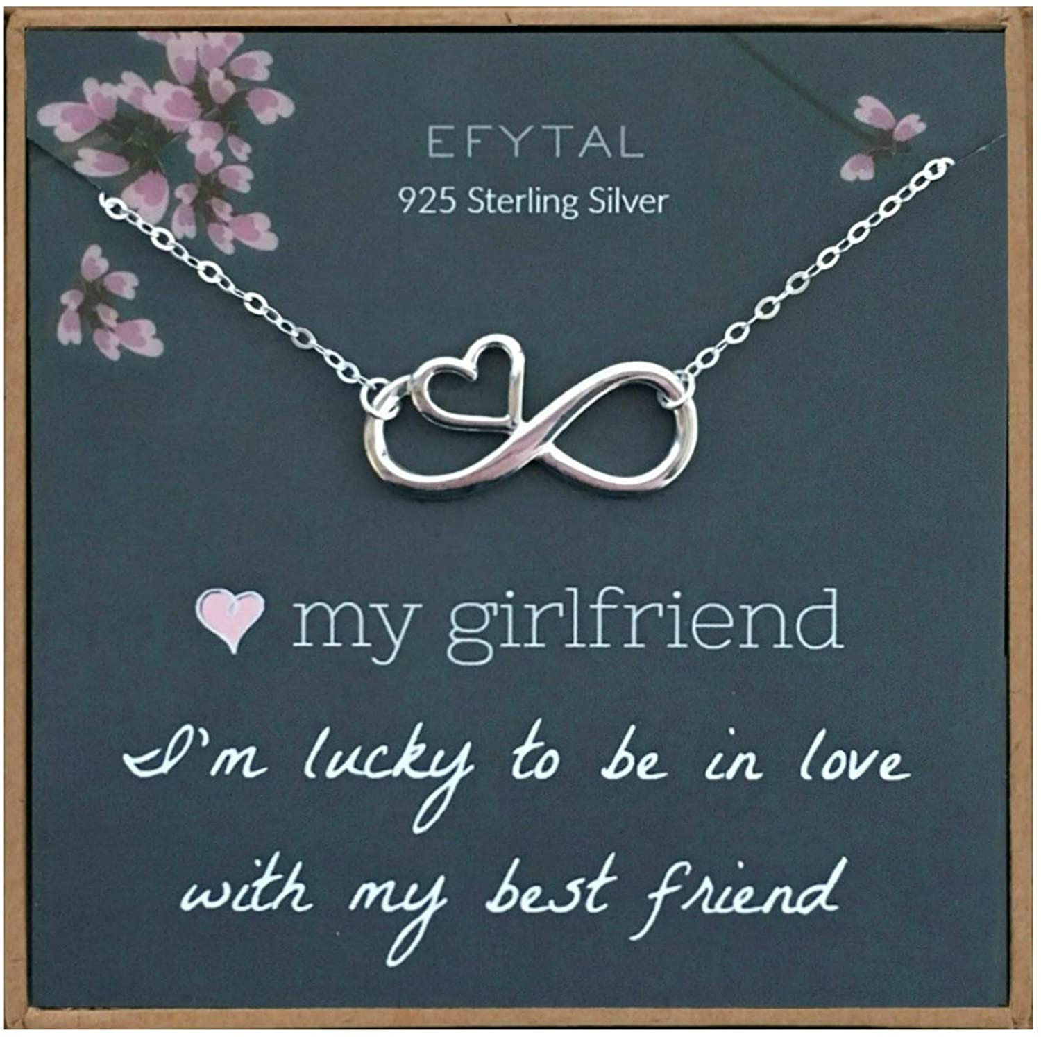 Girlfriend Jewelry Gift Ideas
 Amazon EFYTAL Girlfriend Gifts Girlfriend Birthday