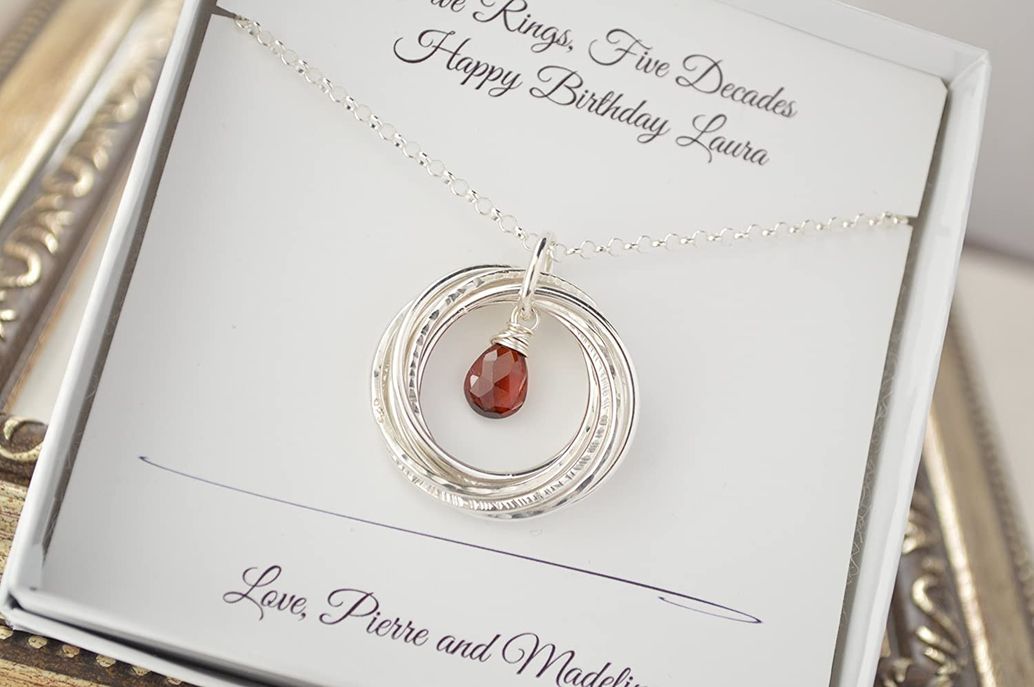 Girlfriend Jewelry Gift Ideas
 Amazon 50th Birthday t for wife 50th Birthday