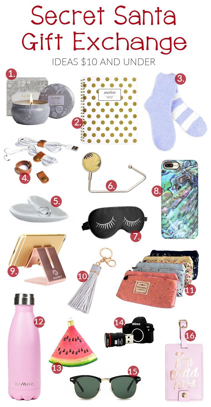 Girls Gift Exchange Ideas
 Best 25 Secret santa t exchange ideas on Pinterest