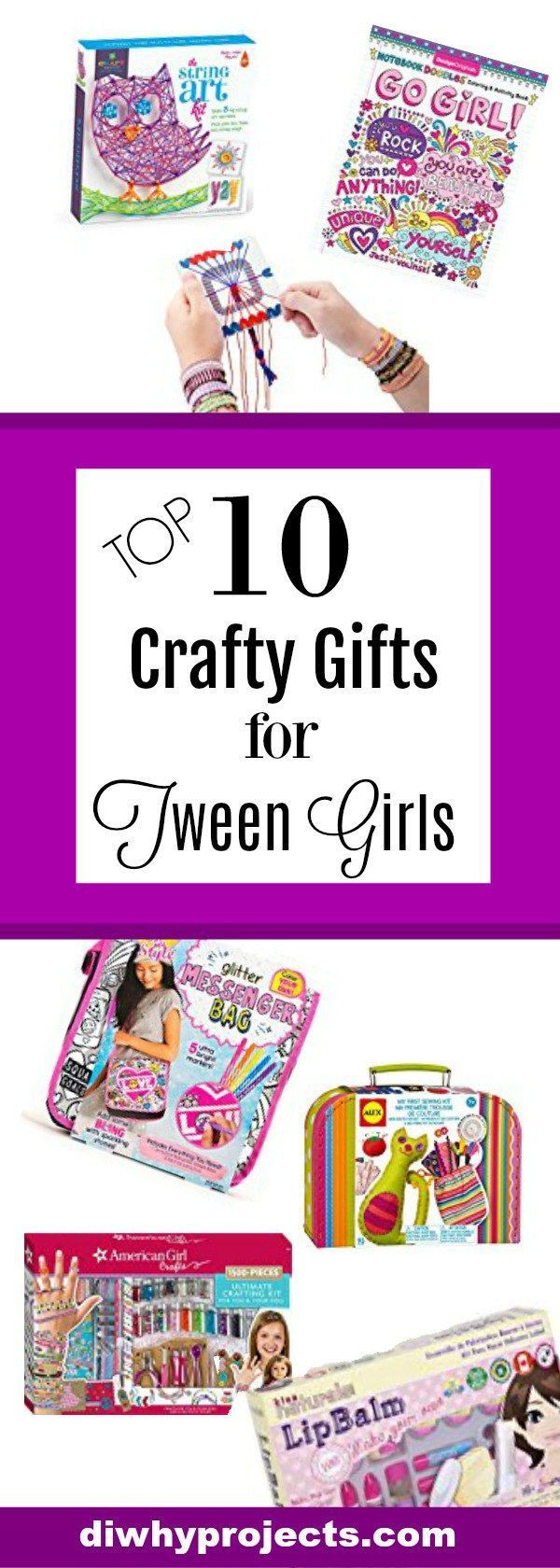 Girls Gift Ideas Age 12
 10 Crafty Gift Ideas for Tween Girls Ages 8 12 2017