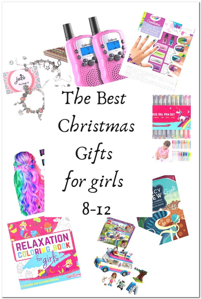 Girls Gift Ideas Age 12
 Christmas Gifts For Girls Ages 8 12