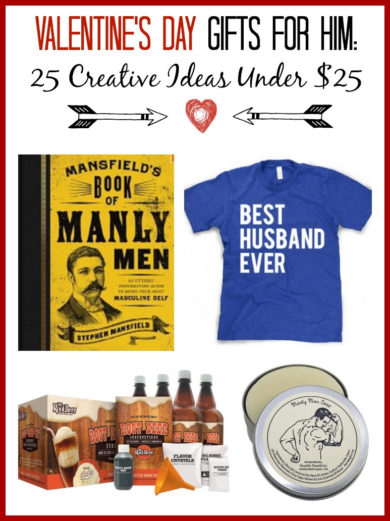 Good Gift Ideas For Valentines Day Boyfriend
 Valentine s Gift Ideas for Him 25 Creative Ideas Under $25