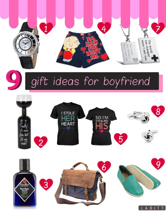 Good Gift Ideas For Your Boyfriend
 9 Great Gift Ideas for Your Boyfriend Labitt