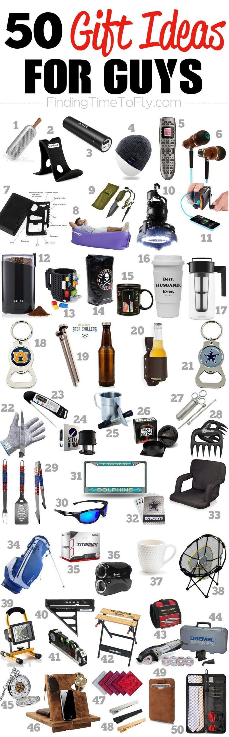 Good Valentines Gift Ideas For Men
 Saving this list of 50 Gifts for Guys A great list of