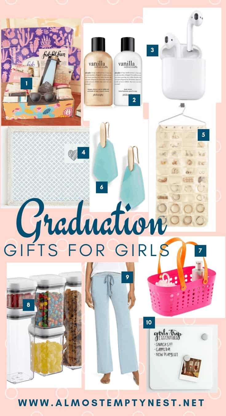 Grad Gift Ideas For Girls
 10 Incredible Graduation Gifts for Girls Almost Empty Nest